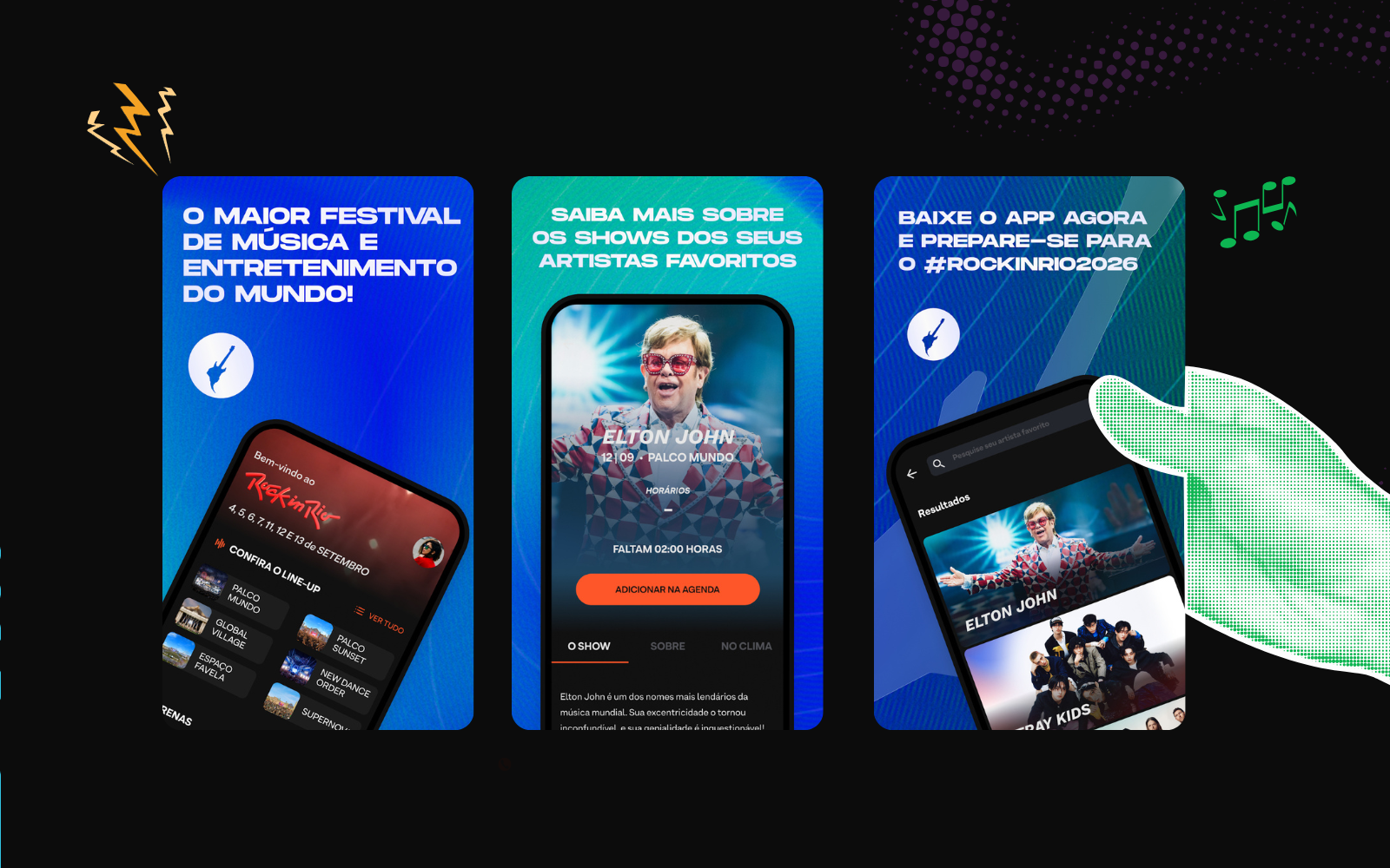As principais mudanças no Aplicativo Rock in Rio e como elas afetam a Experiência do Usuário